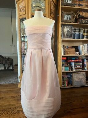 Ted Baker Blush Pink Strapless Dress
